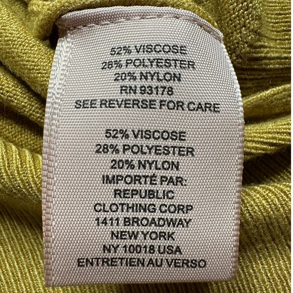 Philosophy: Golden Yellow Lightweight Sweater - Picture 8 of 8
